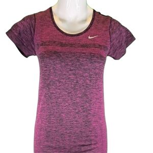 Nike Women's Short Sleeve Tee in Heathered Purple